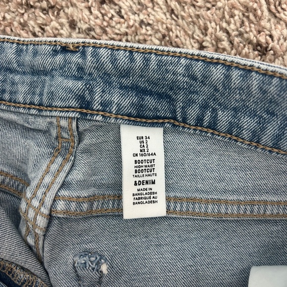 H&M Bootcut Jeans Size 2 - Picture 3 of 3